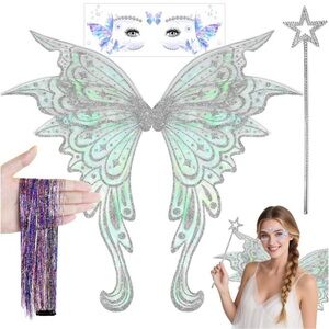 Fairy Wings Adult Women - Butterfly Angel Wings Fairy Costume For Woman, Fairy😙